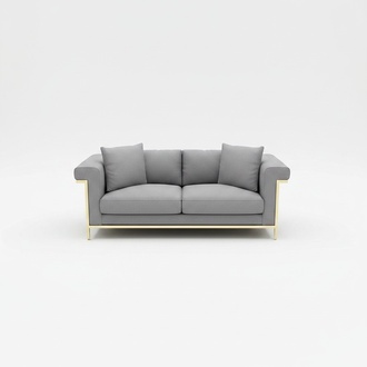 Design Three Seater Couch Upholstery Sofa Modern 3 Seat Sofas Room Furniture Grey