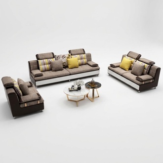 Design Three Seater Lounge Furniture 3 Seater Sofa Cushion Club Couches Sofas