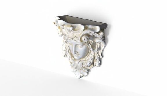 Corner shelf piece wall shelf antique style storage shelves wall shelves holder new