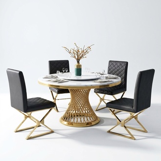 Design wooden table round dining table round dining tables 130cm luxury class living room