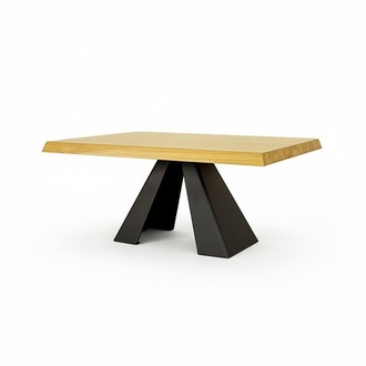 Design X Legs Coffee Table Pine Solid Real Wood Furniture Side Table Tables