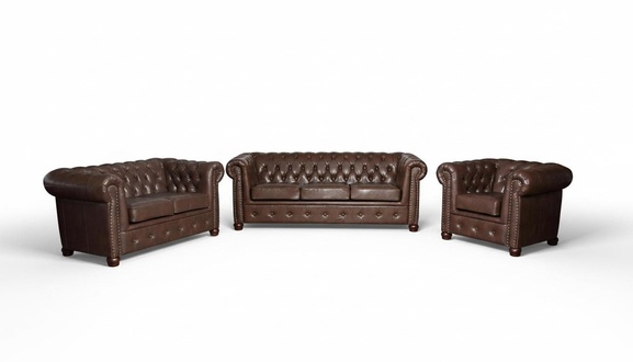 designer 2 seater textile sofas couchen New Chesterfield leather sofa couch Upholstery