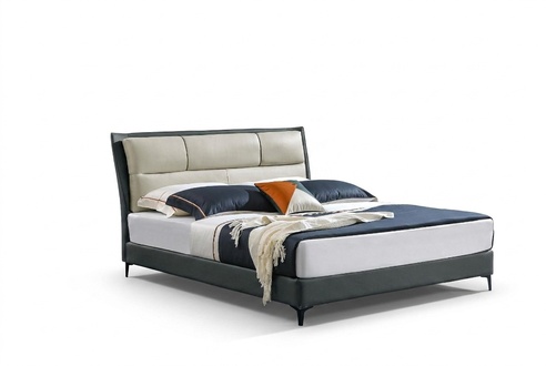 Designer Bed Bed Frame Hotel Metal Beds Double Sleep Room Wood Furniture