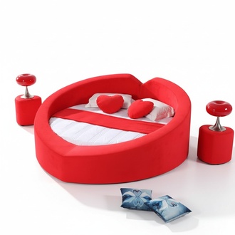 Designer Heart Shaped Honeymoon Bed Luxury Bedstead Bed Bordello New