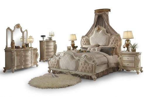 Designer bedroom bed 2x bedside tables chest of drawers 4 pieces. Set New 180x200cm new