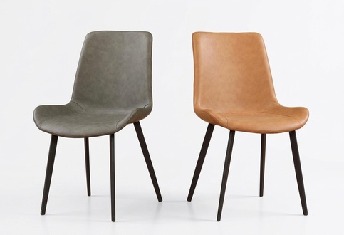 Designer chair luxury armchair upholstered chairs 1x living dining room leather chair new.