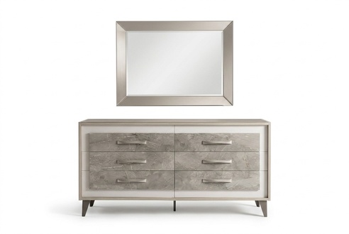 Designer Dresser Sideboard Side Low Board Cabinet Living Room Shelf Luxury Metal