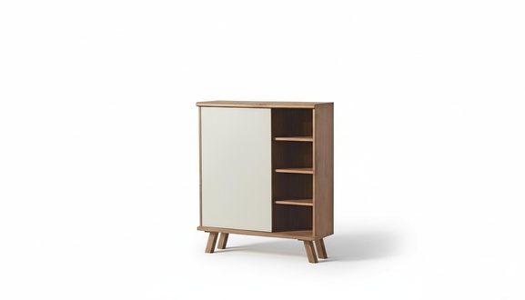 Designer Dresser Side Low Board Cabinet Room Shelf Metal Luxury Living