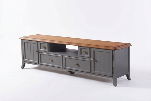 Designer chest of drawers sideboard low board cabinet living room shelf luxury metal