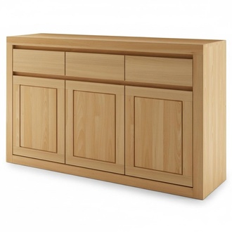 Designer chest of drawers solid wood chests of drawers cabinets real wood oak 140x90cm