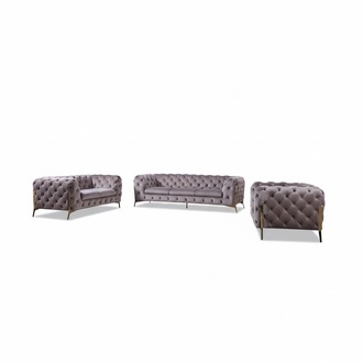 Designer Chesterfield Sofa Set Sofa Cushion Set 321 Sitting Set New