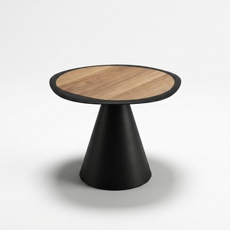 Designer Coffee Table Side Table Living Room Black Table Furniture Round