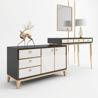 Designer Console Table Console Tables Make-up Secretary Chest of Drawers