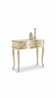 Designer console table wood table dresser classic furniture console
