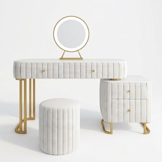 Designer Consoles Dressing Table Cosmetic Table Mirror Chest of Drawers Hairdresser