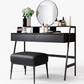 Designer console vanity makeup table mirror dresser styling tables new