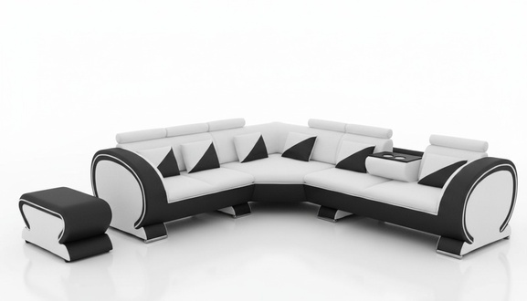 Designer corner sofa + USB sofa upholstery set lounge sofas couches living landscape