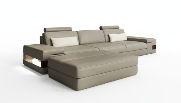 Designer Couch Upholstery Seat Set Sofa Sets 3 Seater + Stool 2pcs New