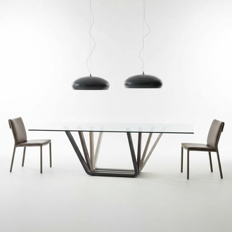 Designer Dining Table Classic Luxury Metal Tables Living Room Glass Free Standing