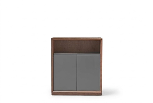 Designer Dresser Side Low Board Cabinet Wood Luxury Shelf Living Room
