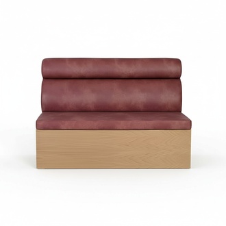 Designer faux leather kitchen bench dining room bench luxury living ottoman