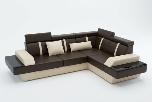 Cushion couch sofa corner sofa corner couch leather couch designer leather sofa residential landscape