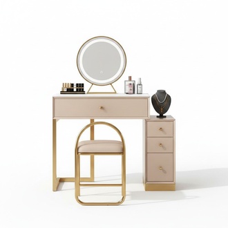 Designer make-up table bedroom console table mirror luxury new