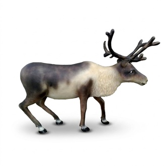 Decorative sculpture designed as deer figure 160x200 cm sizes