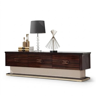 Designer RTV TV Sideboard Chest Side Low Cabinet Shelf Luxury Living Room Board