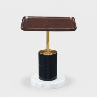 Designer side table coffee table living room furniture marble table