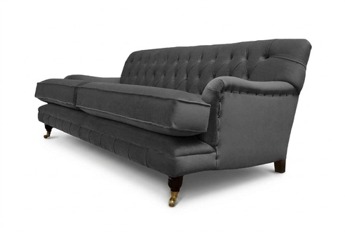 Designer Sofa 3 Seater Modern Couch Upholstery Gray Sofas Design Sofa