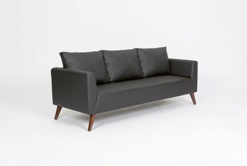 Designer Sofa Black Couch Office Furniture Luxury Study Furniture
