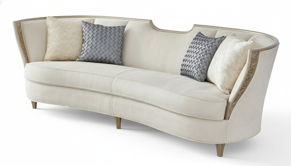 Designer Sofa Set 3+1 Seater Upholstered Furniture Modern Sofa Armchair Set