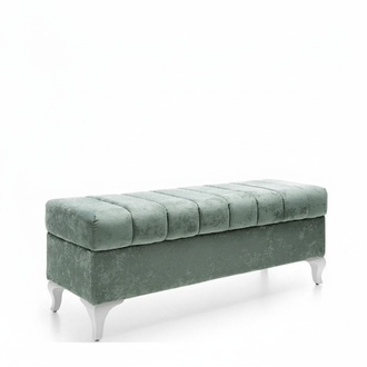 Designer Stool Chaiselounge Living Room Modern Bench Footstool 140 x 43cm New