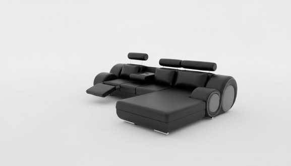 Designer Corner Sofa Living Landscape Armchair Couch Upholstered Leather Sofa Sofas New
