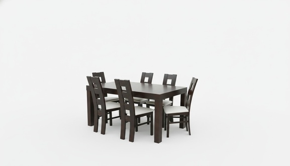 Designer Table + 6 Chairs Sets Complete Living Room Dining Room Chair Set New