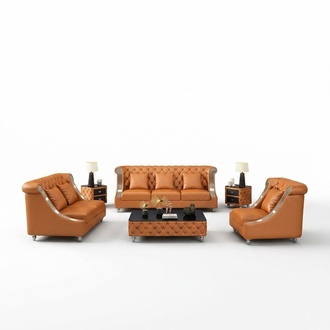 Designer three seater couch sofa upholstery seat 3 seater leather fabric design sofas