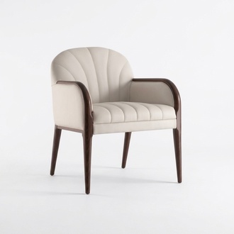 Designer white armchair luxury wooden chair upholstery furniture chairs chair