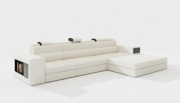 Design sofa with USB upholstery corner sofa set living landscape leather sofa couch