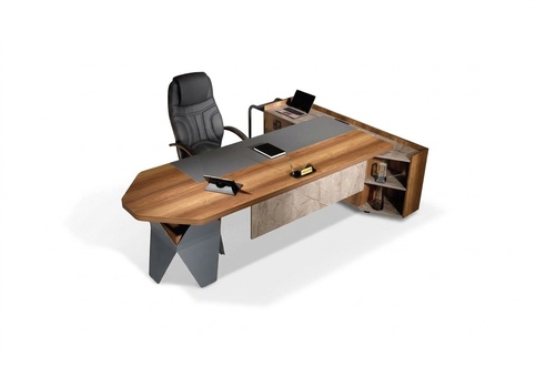 Office desk Corner desk Office desk Wood Brown