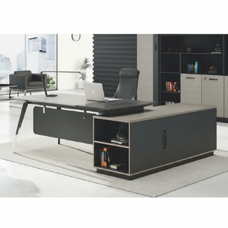 Desk corner desk office table furniture setup manager desks
