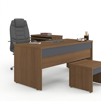 Desk office furniture study wood table office office furniture