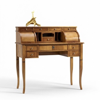 Desk Office Table Precious Wood Tables Baroque Rococo Antique Style Beds