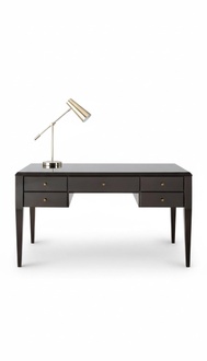 Desk Office Office desk computer desk luxury brown