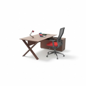 Desks Office furniture Corner desk Work tables Wooden furniture Brown