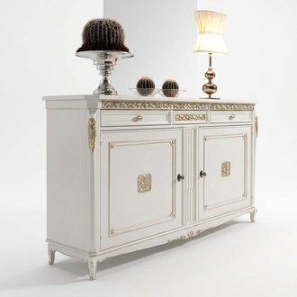 Dining room cabinets country sideboard free standing wood furniture buffet cabinet New