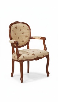 Dining Room Chair Brown Luxury Classic Wooden Chair Chairs Italian Furniture