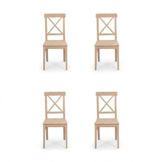Dining room chair designer 4x chairs wooden chair luxury single seat without armrests