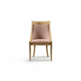 Dining Room Chair Luxury Fabric Solid Wood Design Chairs Upholstery Classic