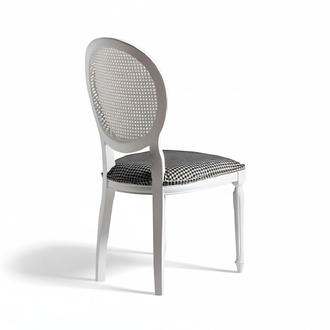 Dining room chairs group upholstered chairs kitchen chairs set 2pcs white wood